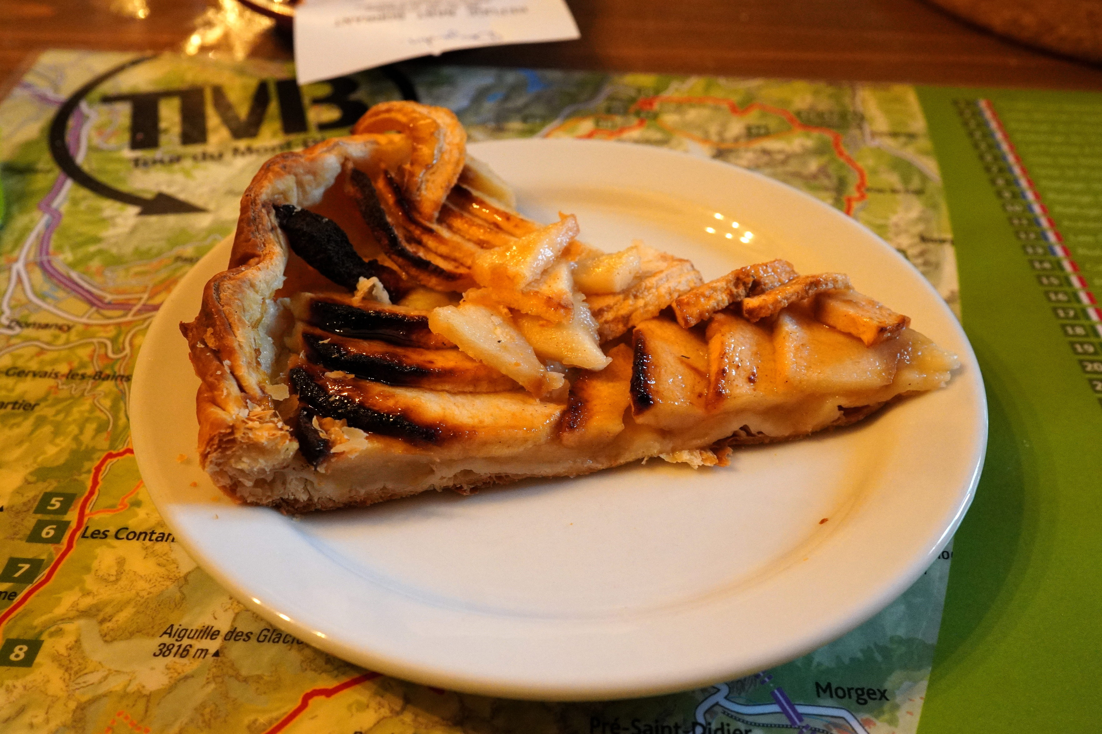 Apple pie for dessert!